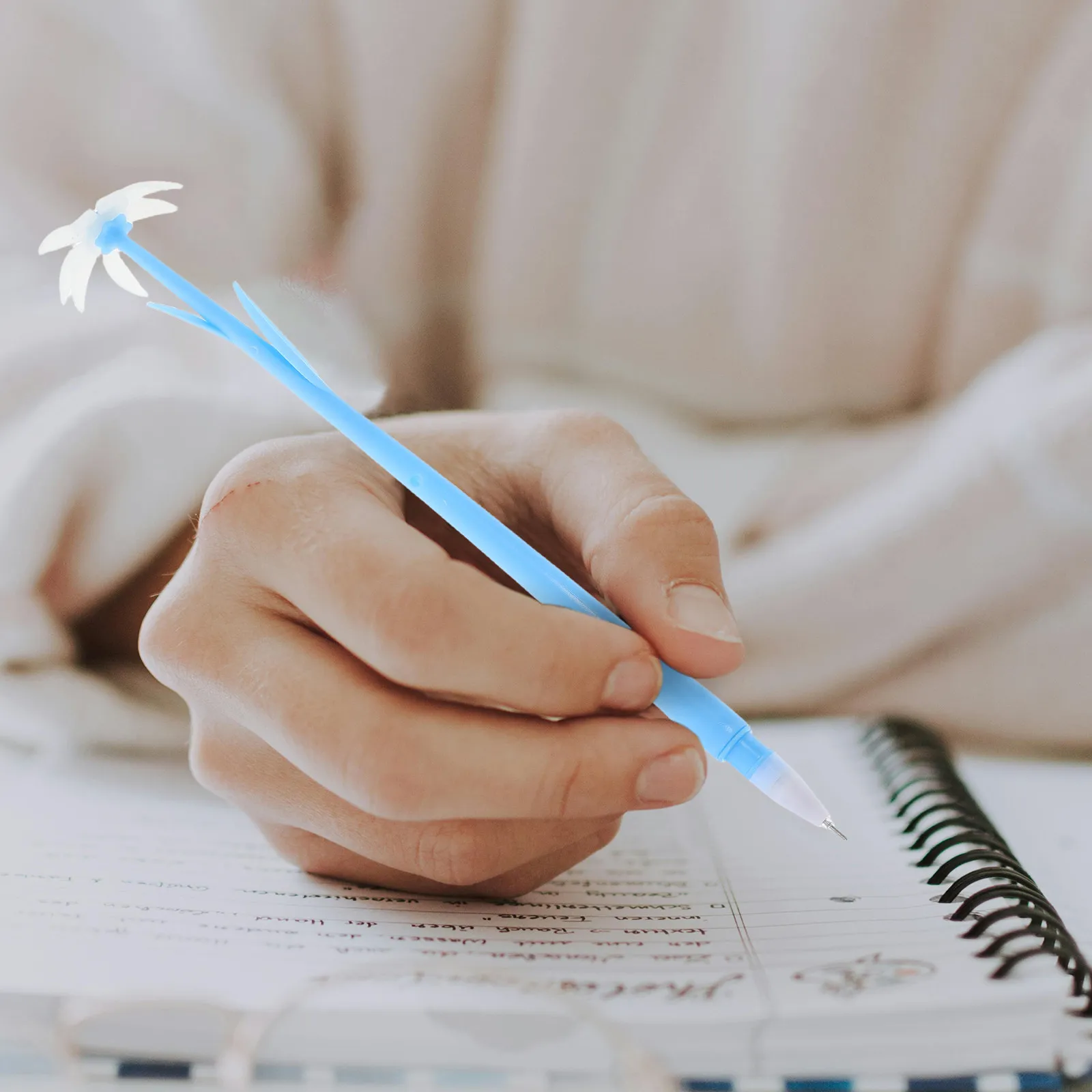 

30 шт. креативных гелевых ручек с цветами, меняющих цвет, милые гелевые ручки с чернилами, для плавного письма, школьные принадлежности для студентов, для заметок и записей