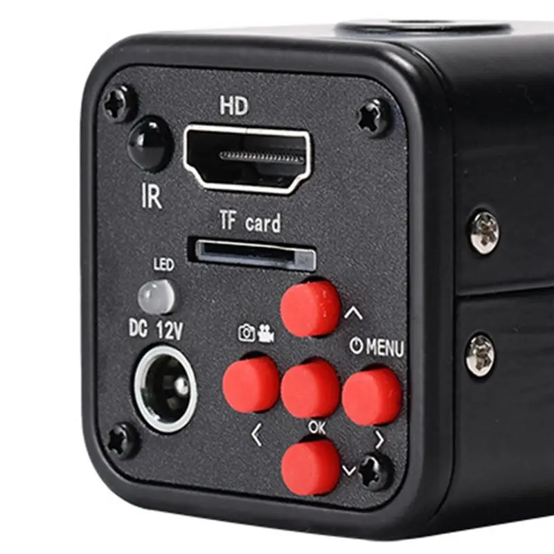 B48A 16MP FHD Microscope Camera 1080P Industrial Camera Digital Magnifier Support TF Card For Phone Repair Soldering