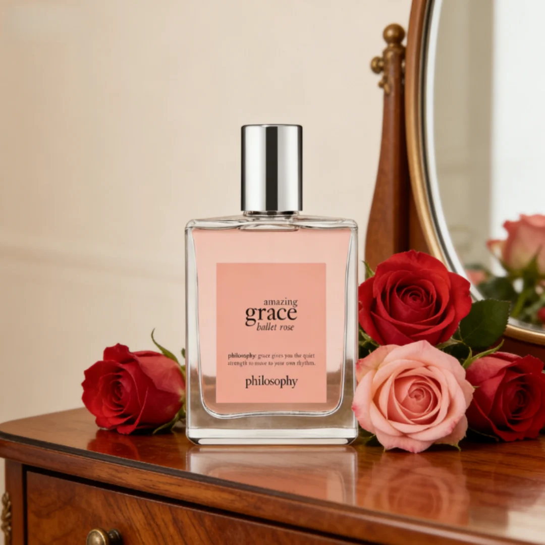 

Charming Perfume philosophy amazing grace ballet rose - dreamy & floral women's perfume - with notes of rose, lychee & musk