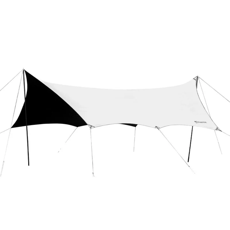 Outdoor tents, camping equipment, camping large sunshade, sun protection and rainproof butterfly shaped canopy tent, outdoor
