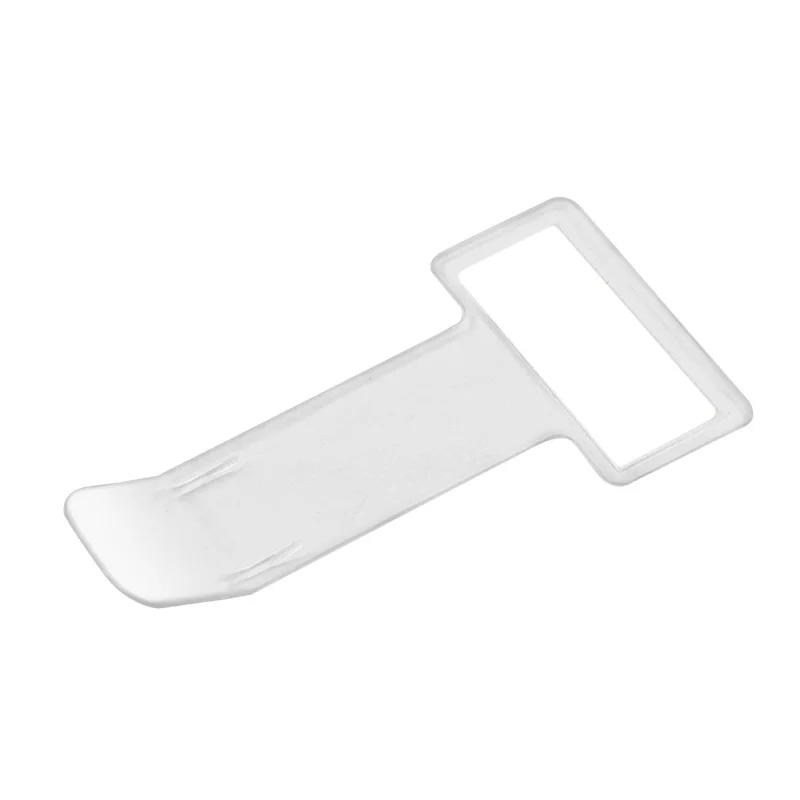 3pcs Receipt Plastic Clip Invoice Holder Qualification Certificate Clip Parking Ticket Temporary Namecard Holder