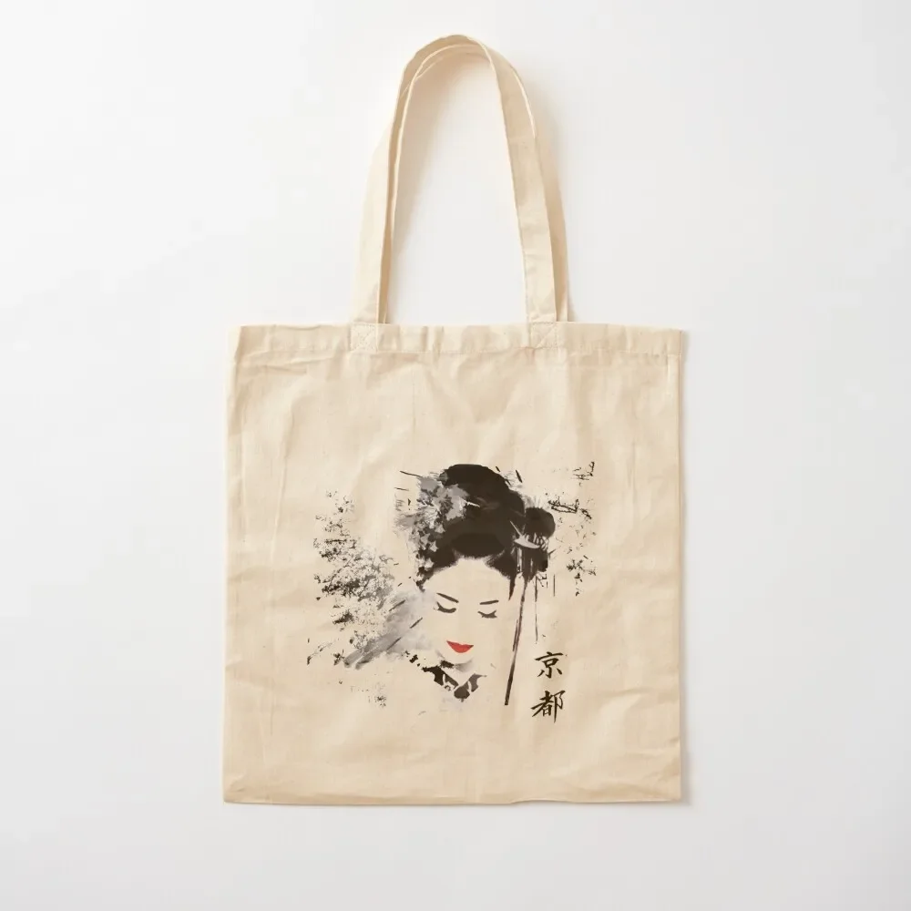 

Kyoto Geisha Tote Bag custom tote bag supermarket folding bag Women bags Gift bags