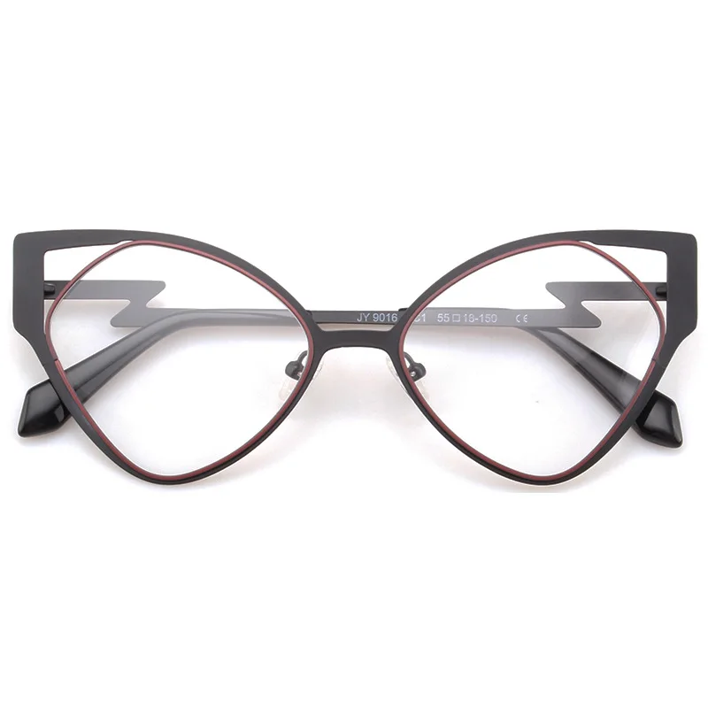 Women Fashion Sexy Style Cat Eye Lenses Myopia Eyeglasses Female Individual Butterfly Shape Optical Glasses For Prescription