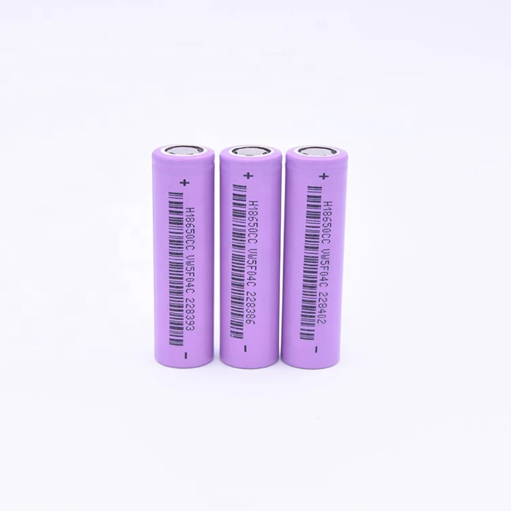 Factory direct high capacity type cylindrical rechargeable cell 18650 3.6v 2600mah lithium battery