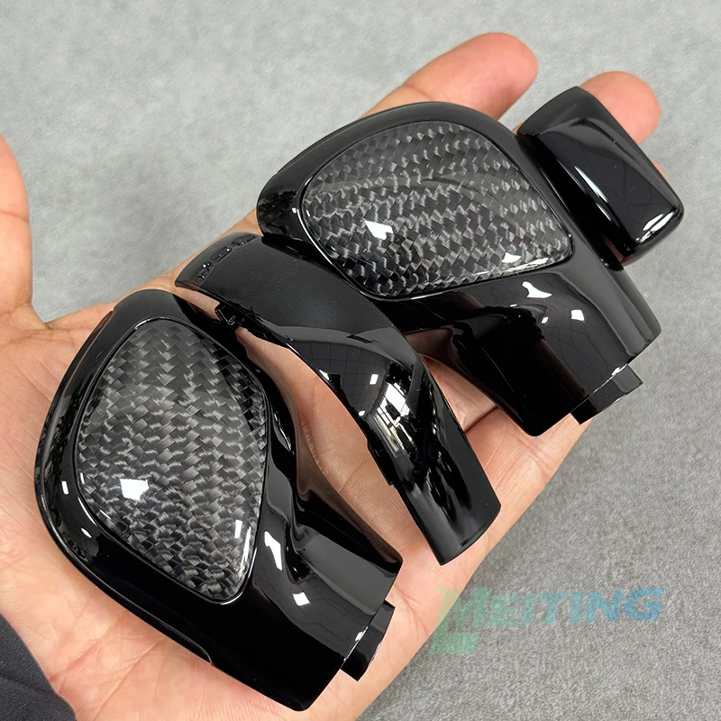 Car gear lever upgrade carbon fiber material black style suitable for Volkswagen Golf 7 GTI DSG