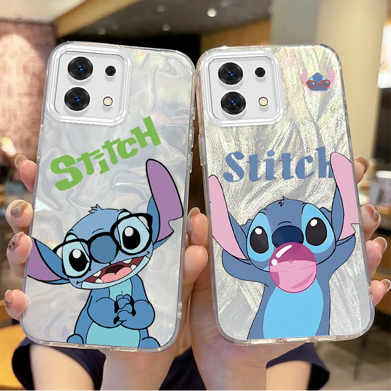 

Lovely Disney Stitch Cartoon Phone Case for Redmi Note13 12 11 10 9 ProPlus 14C 13C 12C 10C 9C A2 A1 Hard Shockproof Matte Cover