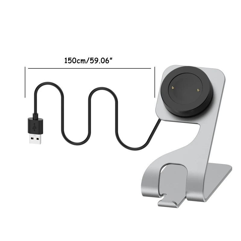 Power Adapter Oplader Cradle Dock Beugel Base Geschikt Voor Honor Horloge GS3 Smartwatch Draagbare Usb Snel Opladen Kabel