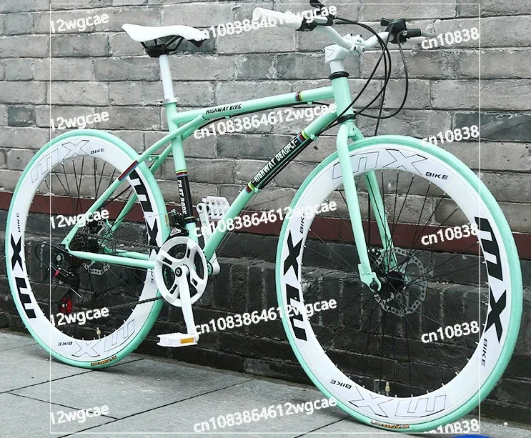 Variable Speed Dead Flying Bicycle Solid Tire Live Flying Net Red Road Racing Car Ultra Light and Simple Bicycle