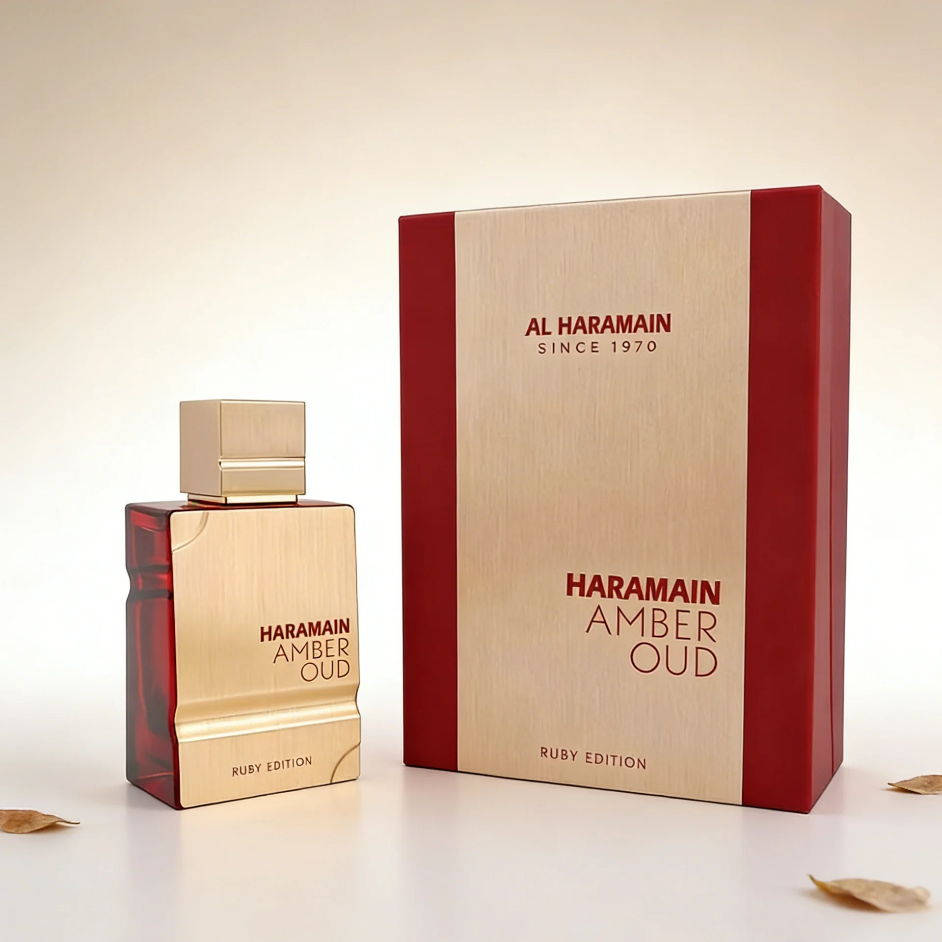 

Al Haramain Amber Oud Ruby Edition Eau de Parfum 2oz, Unisex Perfume with Rich Amber, Deep Oud & Spicy Scent