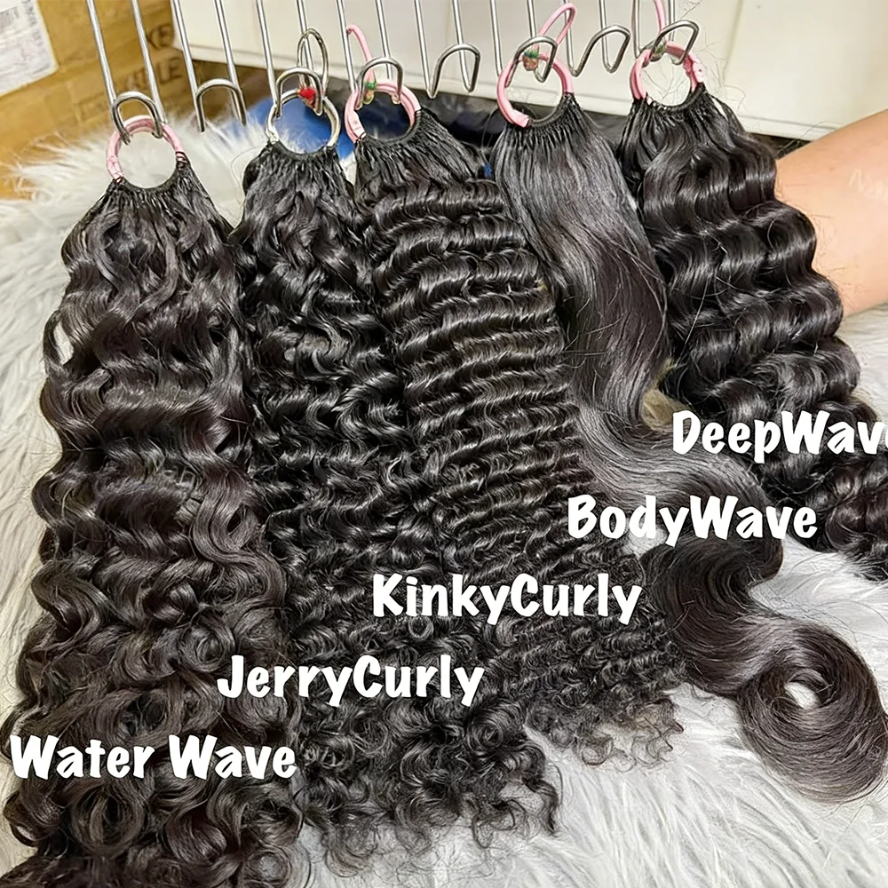 Dialola Wigs Haakwerk Voorgeknipte Haarverlengingen van Echt Haar Body Wave Knooploos Met Onzichtbare Draad Herbruikbaar Feather Crochet Haar