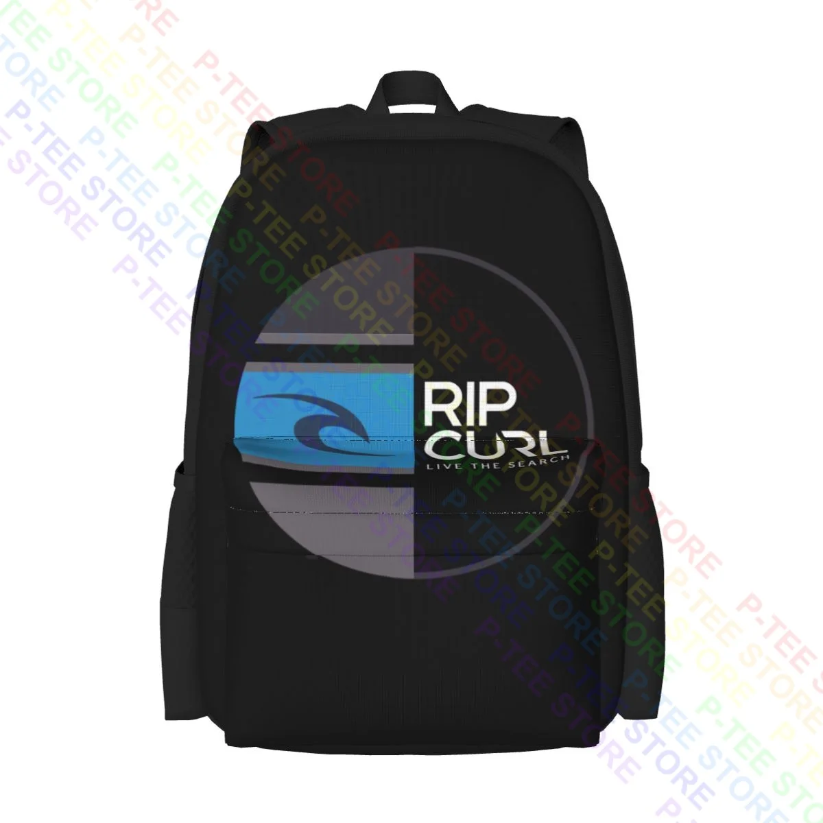 Rip Curl Pacific White Premium Large Capacity Backpack Fashion Art Print Shopping Bag Riding Backpack