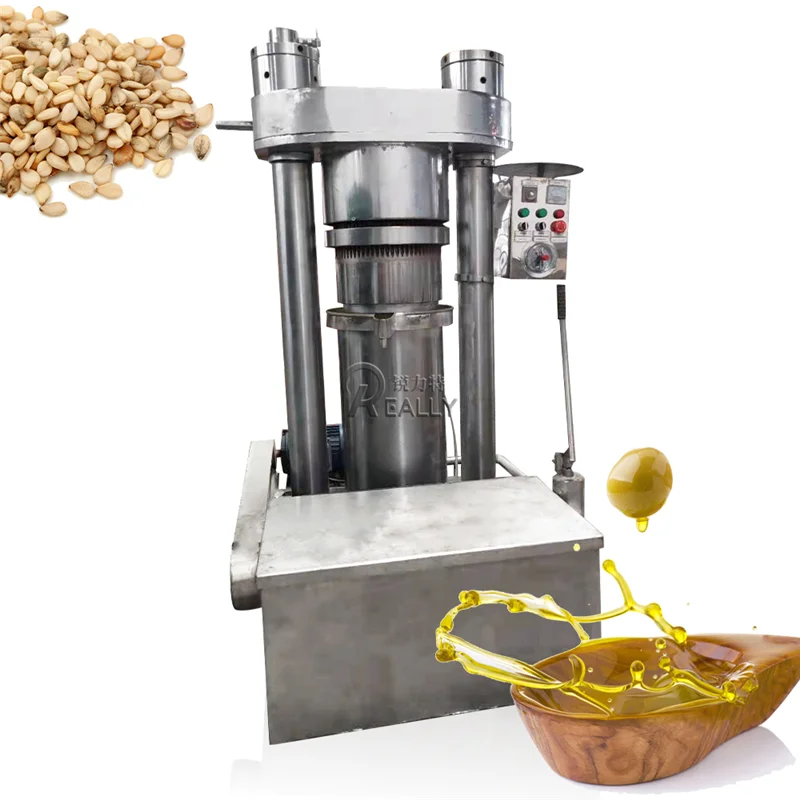 

Automatic Hot-selling Palm Cold Oil Press Machine Pressed Hemp Making Machine Peanut Extractor Presser For All Seeds And Nuts