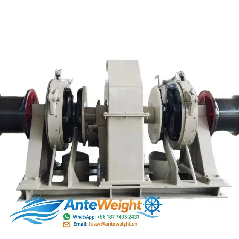 Marine Yacht 19mm 22mm Electric Hydraulic Anchor Winch Pulling Boat Anchor Windlass