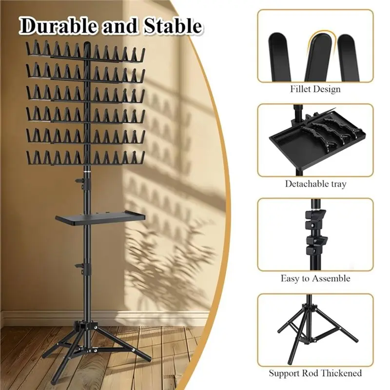 abkr-–-supports-pour-extensions-capillaires-a-deux-faces-presentoir-pour-tresses-avec-plateau-144-piquets-hauteur-reglable-support-pour-cheveux-comprenant-des-outils-pour-coiffeurs