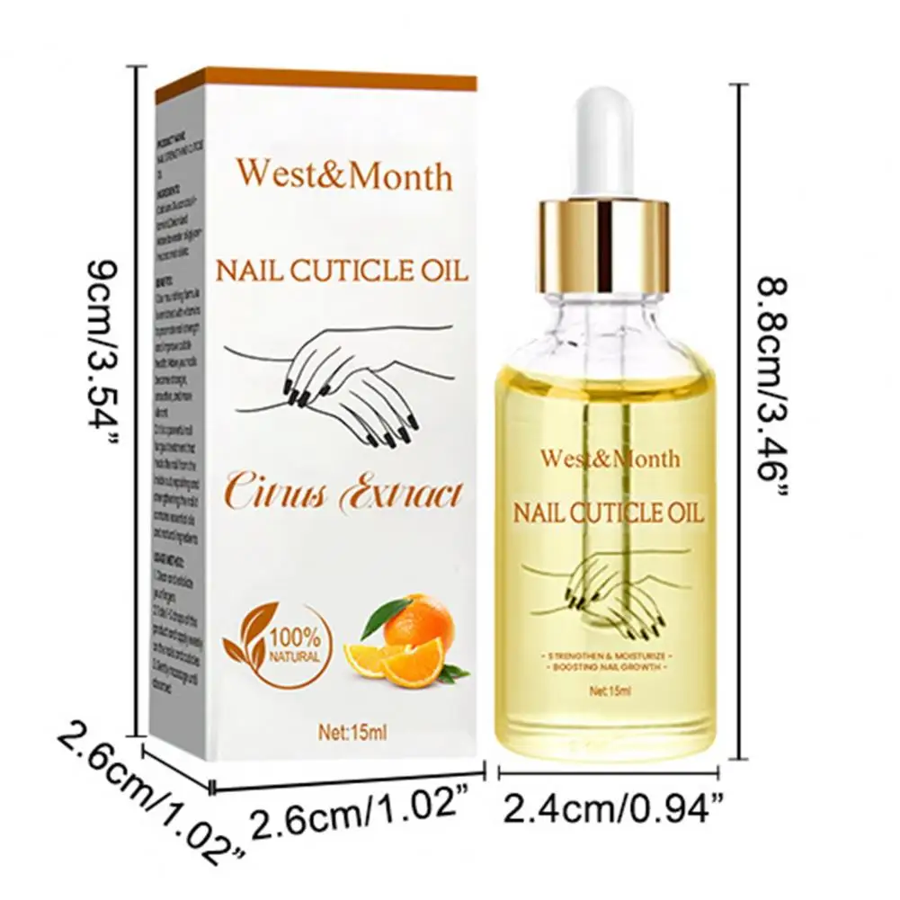 Nail Strengthening Oil น้ํามันบํารุงเล็บเพื่อสุขภาพเล็บ Moisturizing Cuticle Treatment สําหรับเล็บที่เสียหาย