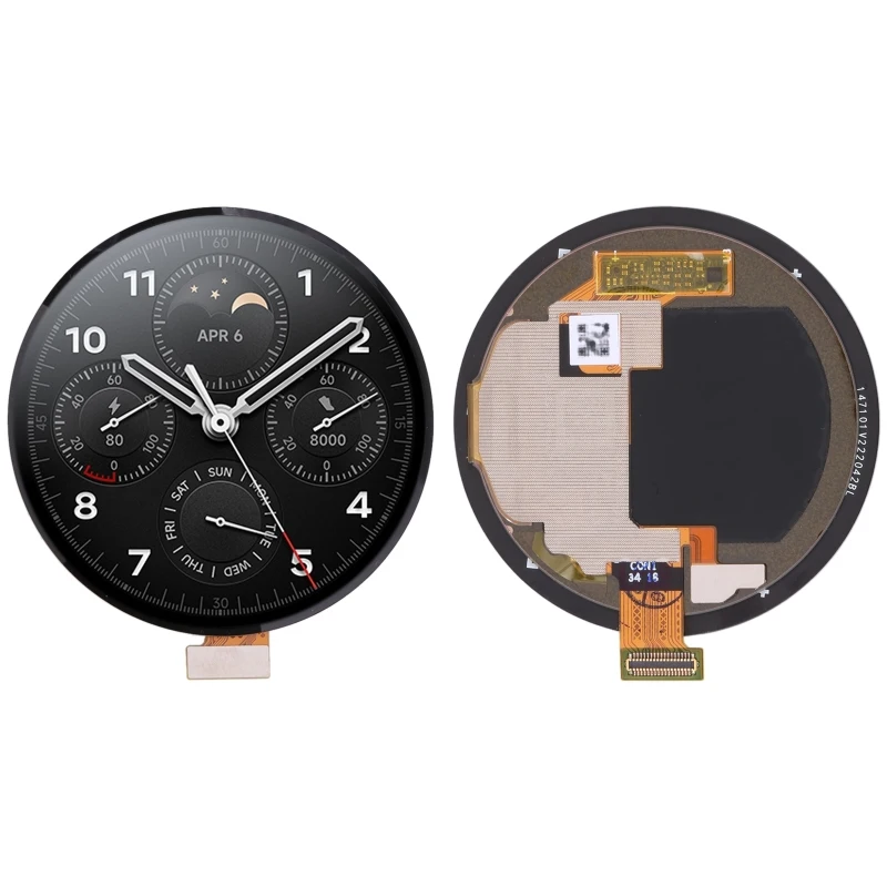 

Original LCD Screen for Xiaomi Watch S1 Pro Display with Digitizer Full Assembly Replacement with / without Frame