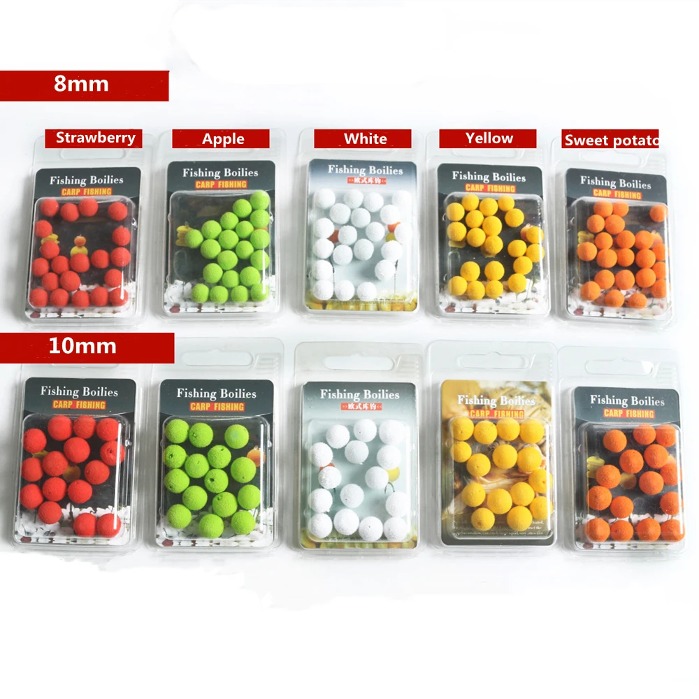 Foam Floats Ball Beads Beans Carp Fishing Boilies Sweet Smell Floating Bottom Hair Rig Popup Bait Carp Fishing Tackle Equipment