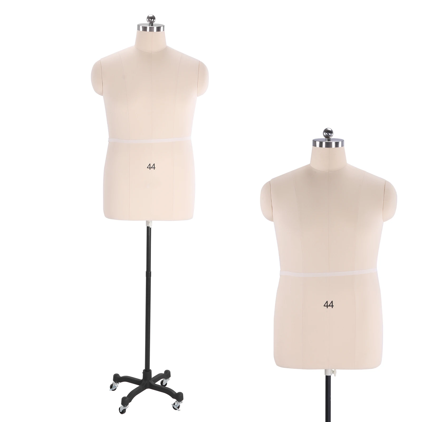 

Манекен-торс для шитья с регулируемой высотой, на колесиках, легко собираемый, с возможностью крепления пинов, для портновских работ