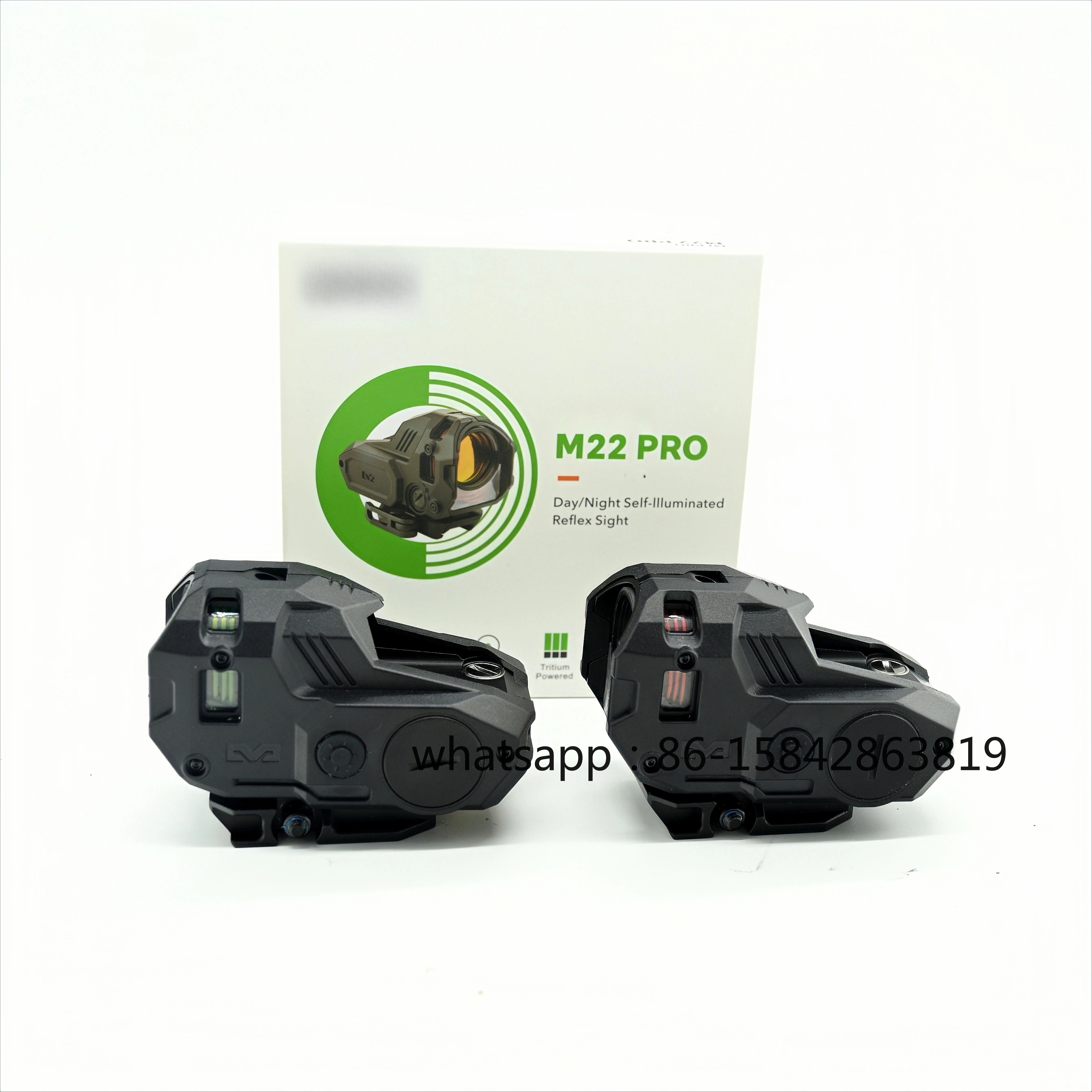 True Fiber Laminated Lens M22 PRO Holographic Red Dot Scope Telescope Slingshot Toy Photography