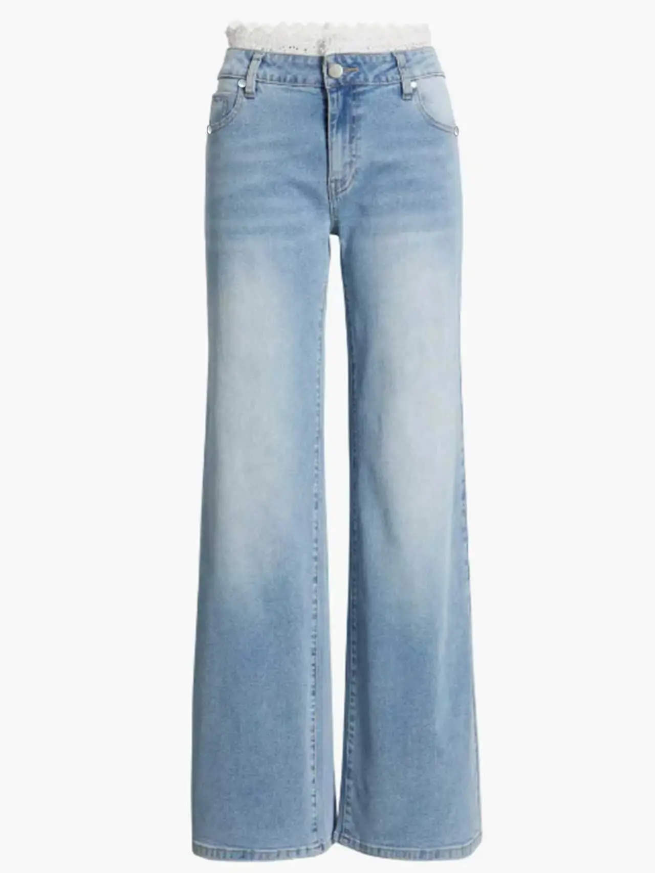 Женские новые джинсы с высокой талией в Европе и США