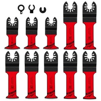 3/10PCS Arc Tech Oscillating Saw Blades, Universal Quick Release Multitool Blade Kits Compatible for Dewalt Milwaukee
