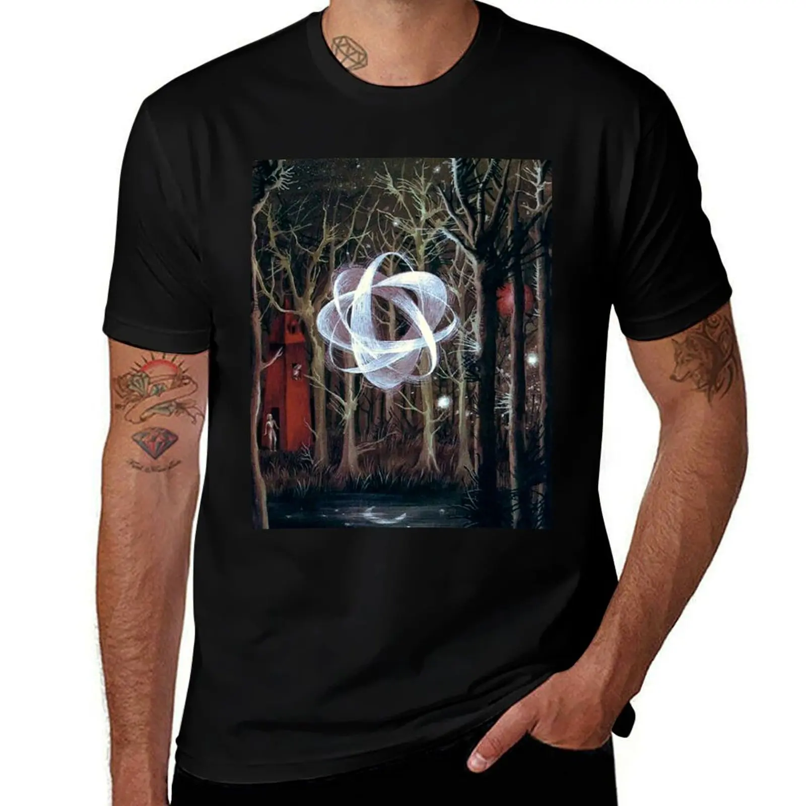 

Lunar Reflection, by Remedios Varo T-Shirt t shirt man casual t shirt man plain T-shirt