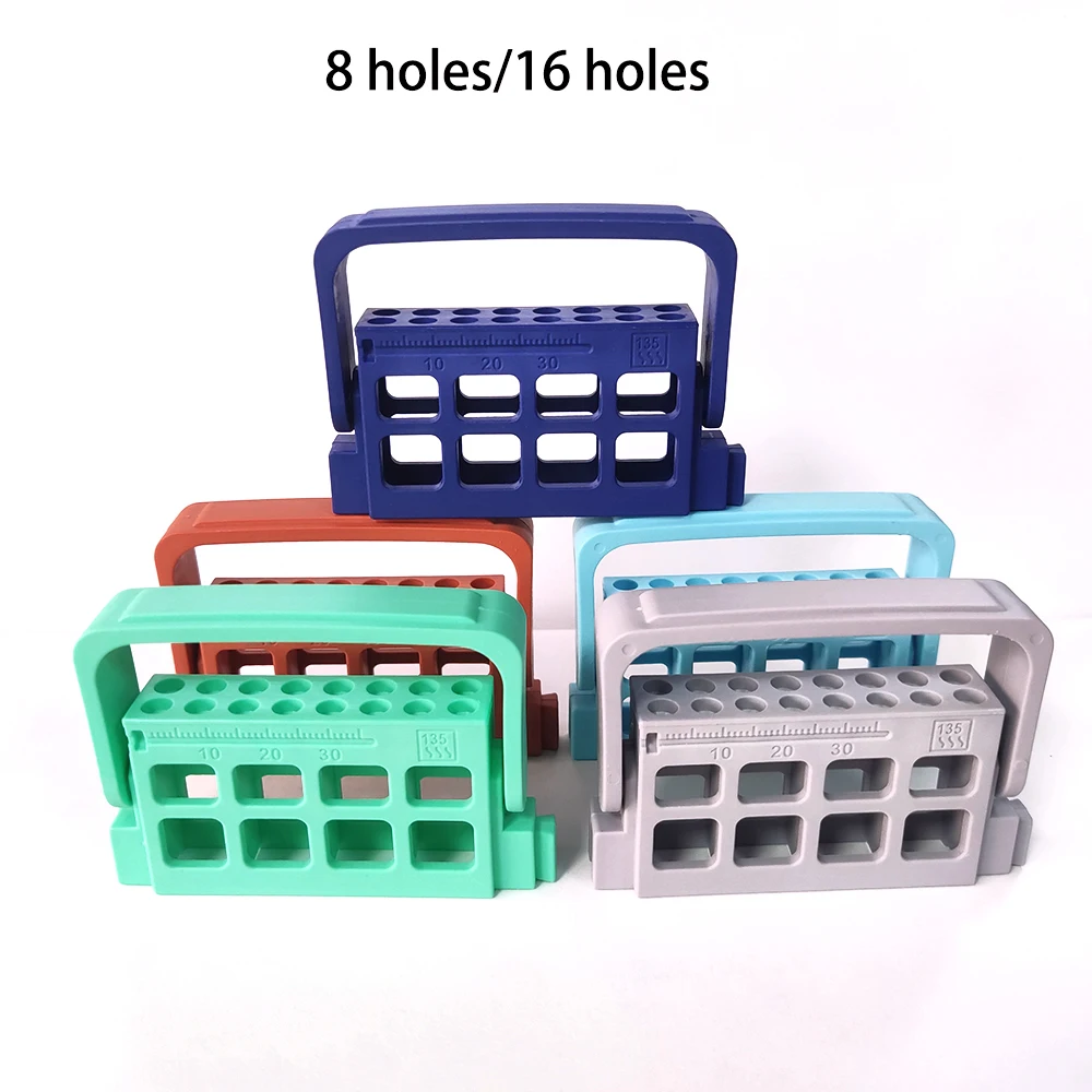 Dental Endo Files Holder Dentistry Endodontic Drill Stand Root Canal File Block Organizer Sterilization Disinfection