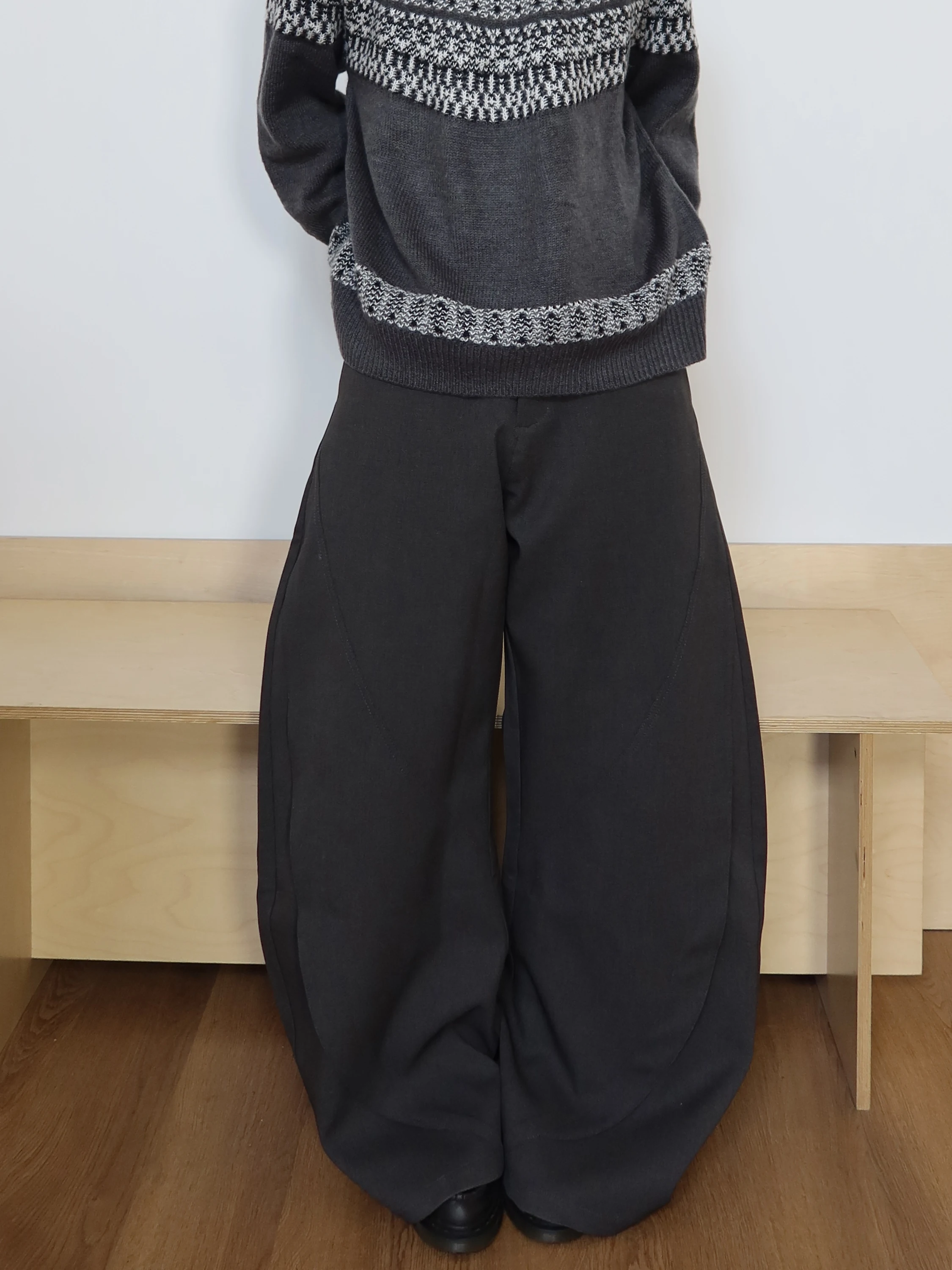 

Ретро-брюки в американском стиле с широкими штанинами, прямого кроя, для женщин, для повседневной носки, длинные, элегантные.