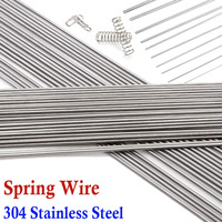 304 Stainless Steel Spring Steel Wire Diameter 0.4 0.5 0.6 0.7 0.8 1.0 1.2 1.3 1.5 1.6 1.8 2.0mm Elastic Steel Wire