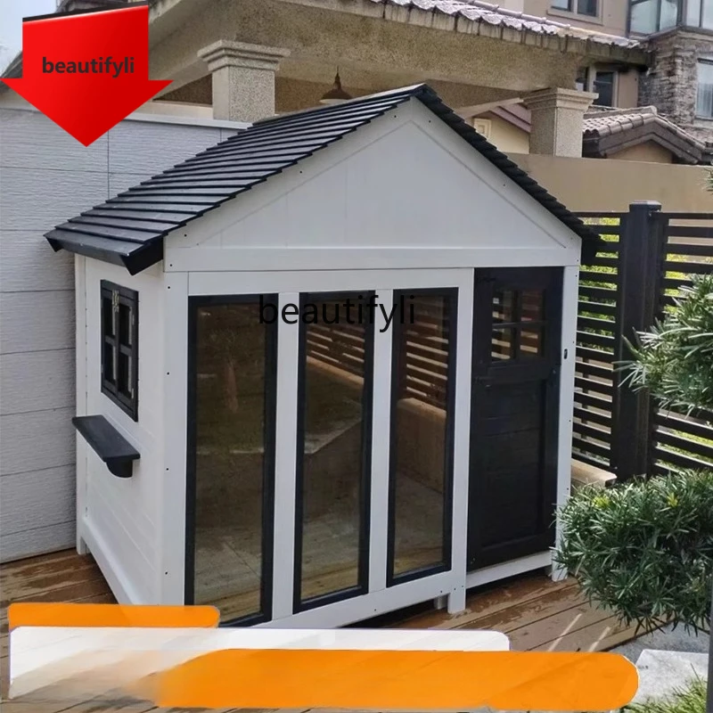 

На открытом воздухе, защита от дождя и солнца. Домашние животные из массива дерева, будки, товары для домашних животных. Домик для собак.