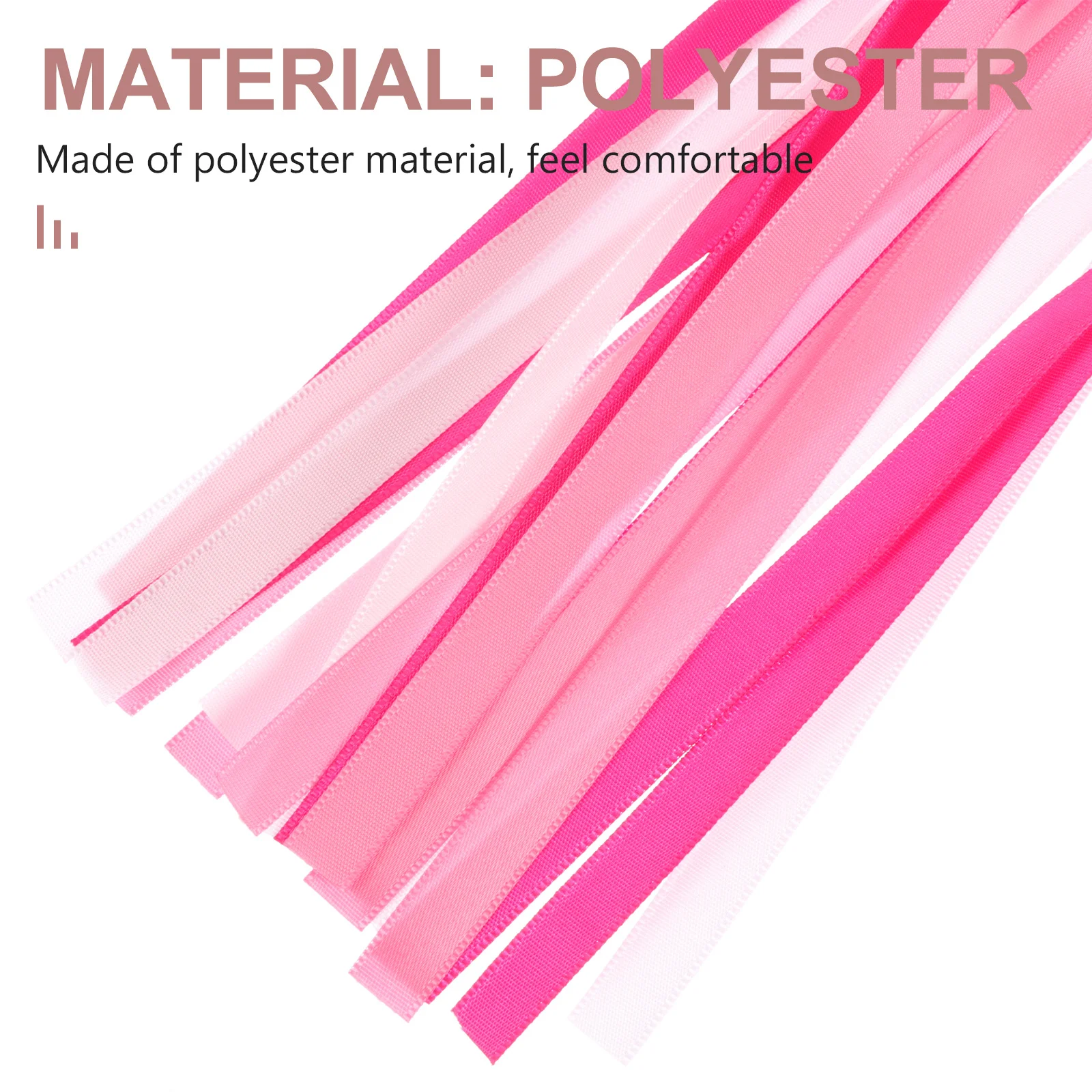 2Pairs Handlebar Streamers Scooter Tassel Creative Exquisite Design Easy Installation Durable Practical Long Time