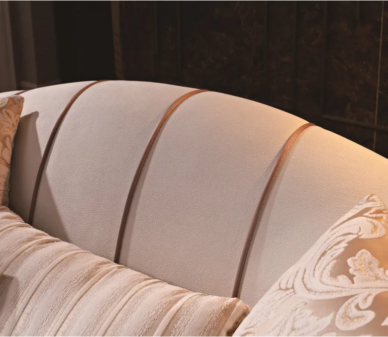 &Modern Luxury Sofa for Villa Living Room Noble Deluxe Furniture Postmodern for Five-Start Hotel Hall Reception