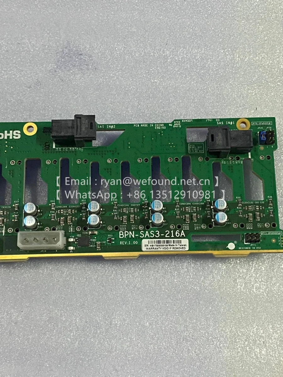 BPN-SAS3-216Aバックプレーン