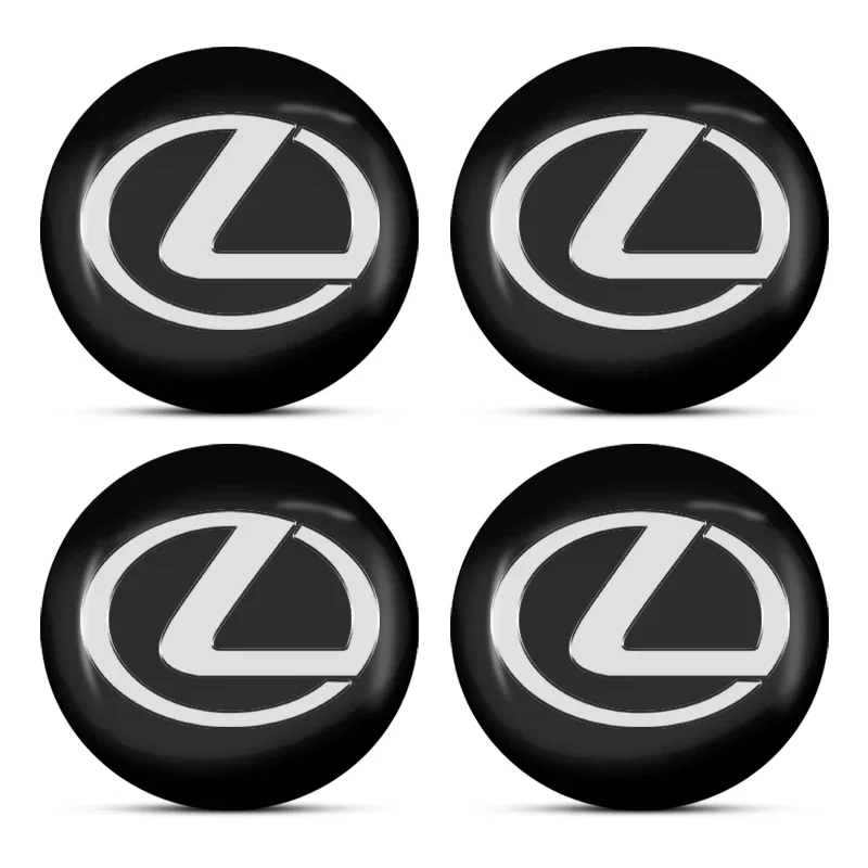 56 مللي متر سيارة عجلة مركز غطاء محور شعار ملصق عجلة لامع ورائع لكزس LS LC RZ RC IS350 ES300 GS350 CT200h GX460 LX570 220D 250 UX #2