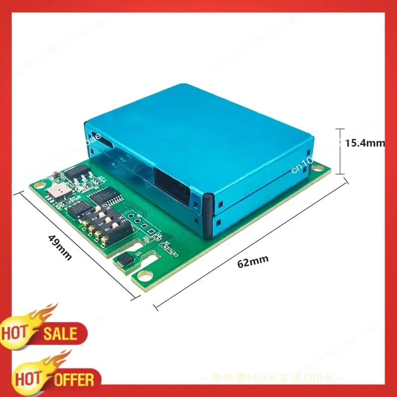 B47C CO2 Formaldehyde Temperature And Humidity TVOC PM2.5 Detection Air Quality Sensor RS485 Output M702B Durable (UART)