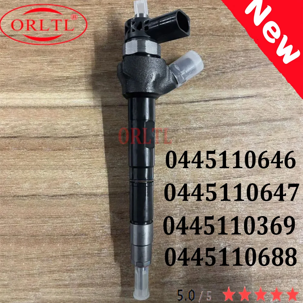 ORLTL 0445110369 0445110646 0445110647 0445110368 For BOSCH VM AMAROK 2.0/CADDY/GOLF Diesel Common Rail Fuel Injector