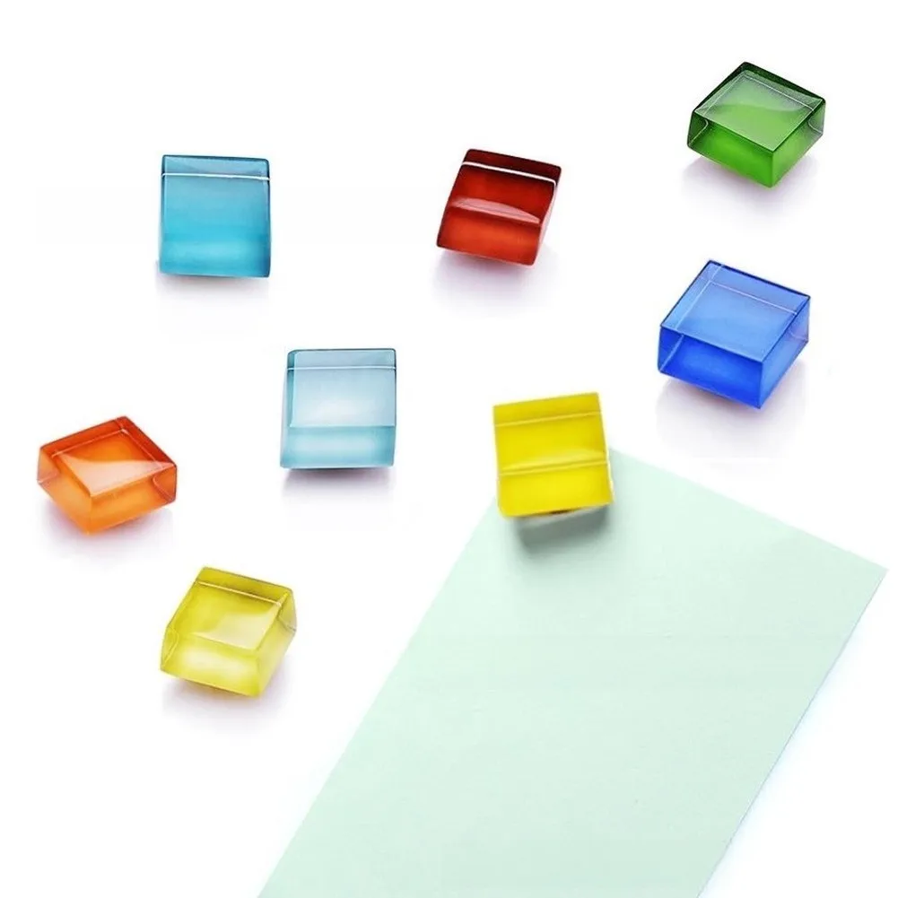 Decorative Mosaic Glass Magnets for Refrigerators and Metal Cabinets in Residential and Commercial Environments