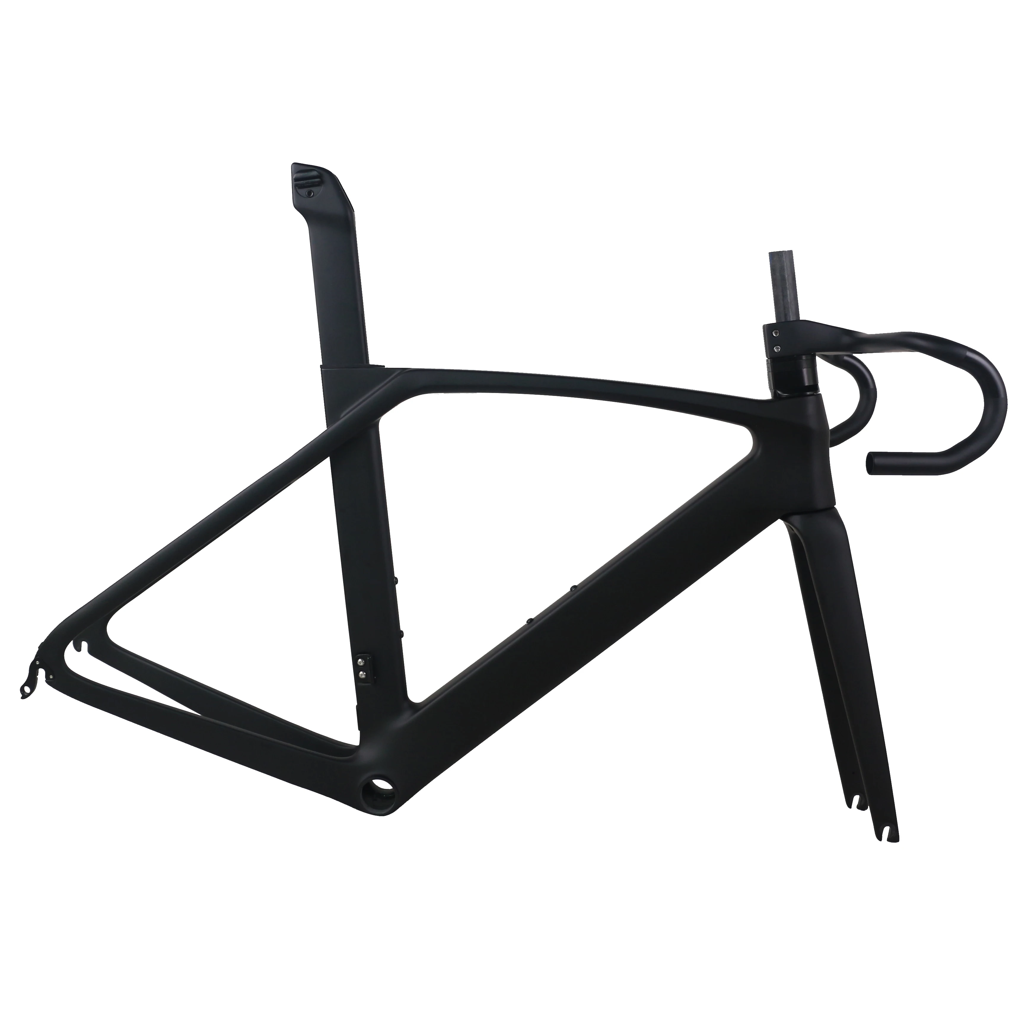 

YTYIN New EPS Technology Cycling V Brake Bike Carbon Frame Bicycle Frameset Road Bicycle Parts 700*32C T1000 Road Frame TT-X35