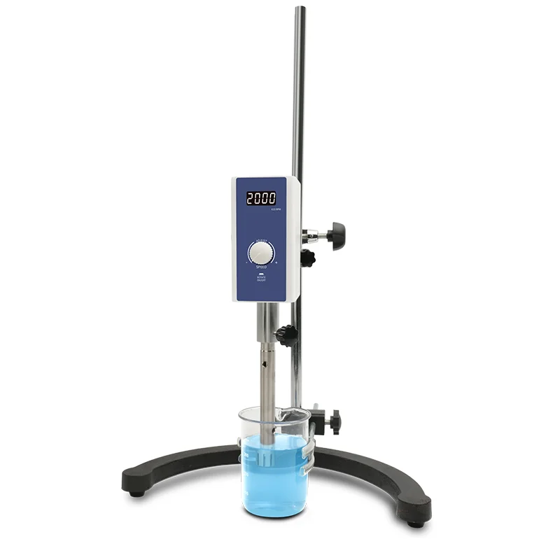 IKEME Laboratory Homogenizer Emulsifier Paint Cream Cosmetic Making Emulsifying Homogenizer Machine High Shear Mixer Homogenizer