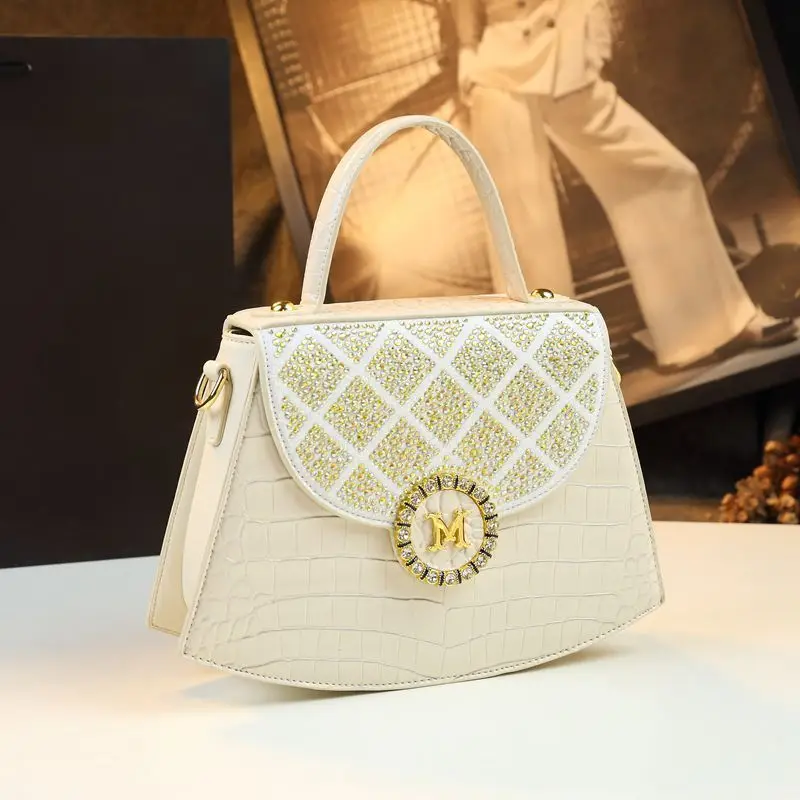 

Designer Brand New Leather Handbag Popular Diamond Cross-body Bags for Women Hot Selling Сумка Женская