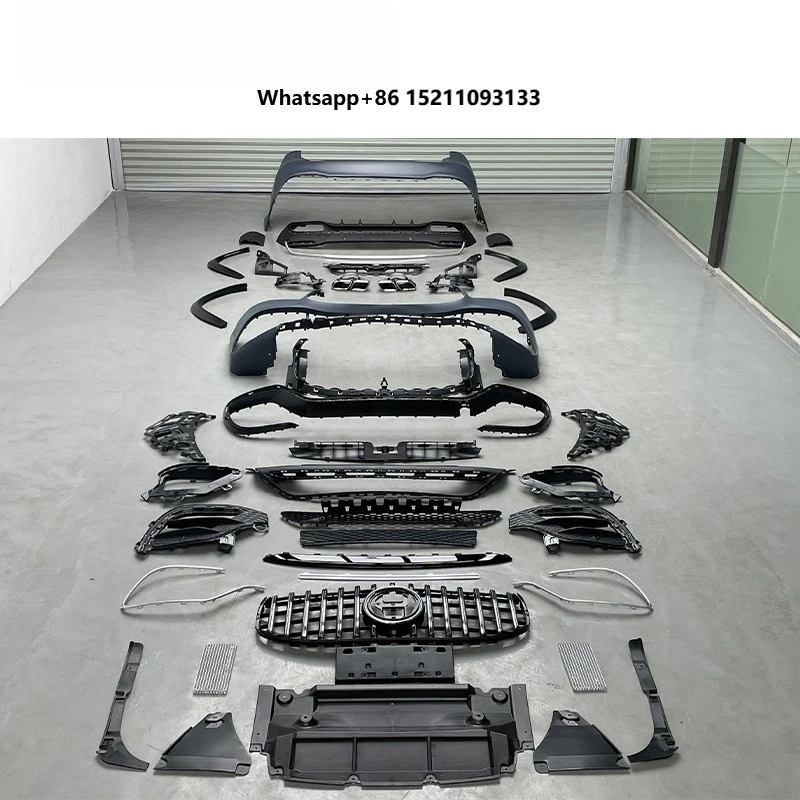 

Car Body Kit for GLS Class X167 Change to GLS63 TI Style Look Auto Replacement Bumpers Grille Fender Flares