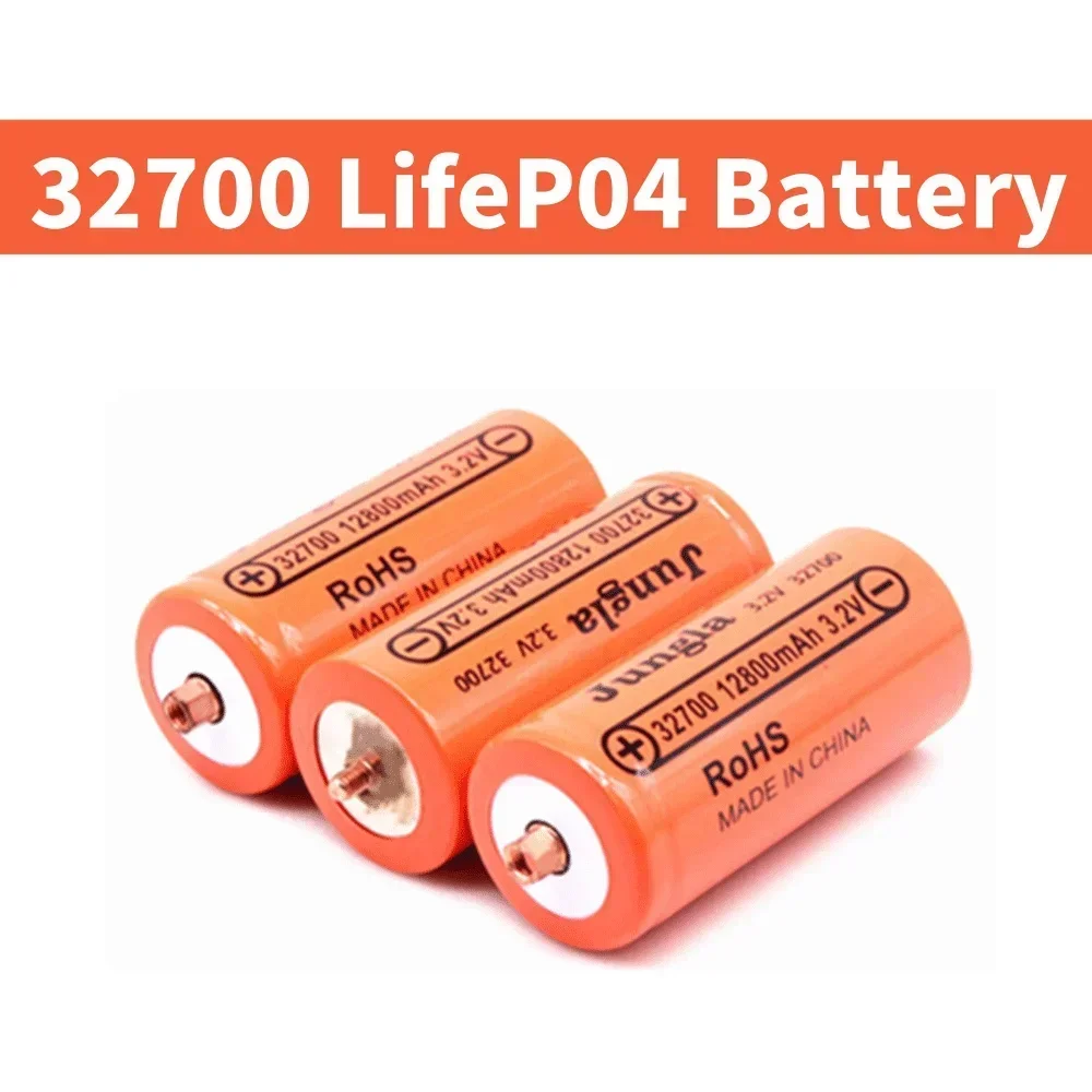 100% Original 32700 12800mAh 3.2V lifepo4 Rechargeable Battery Professional Lithium Iron Phosphate Power Battery with screw