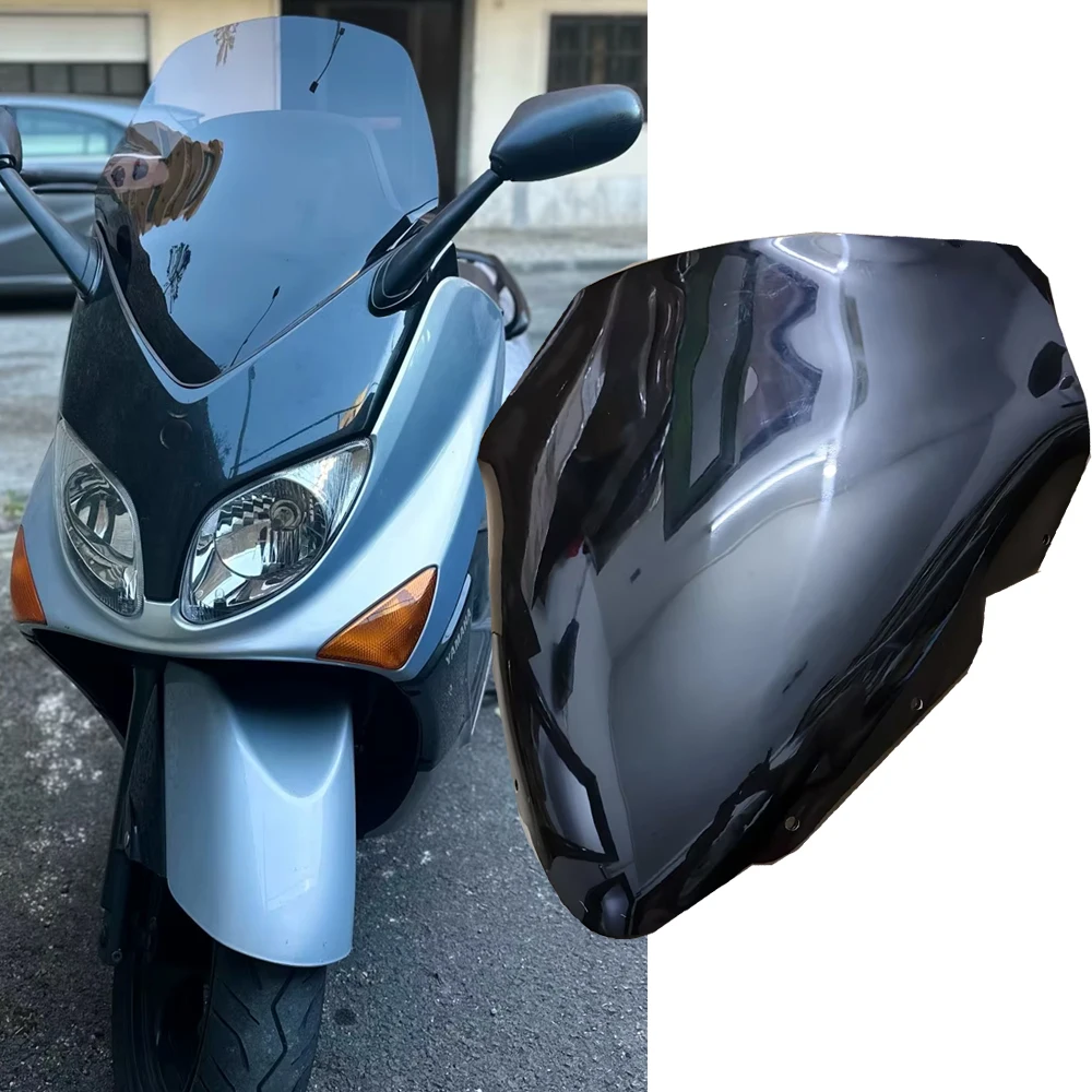 

Motorcycle Windshield Sport Touring Windscreen For Yamaha Tmax T Max T-Max 500 2001 02 03 04 05 2006 2007 TMAX500 Screen Fairing