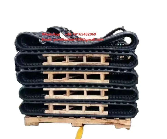 Snowmobiling Rubber Track Rubber Snow Tracks Used in Snowmobiles