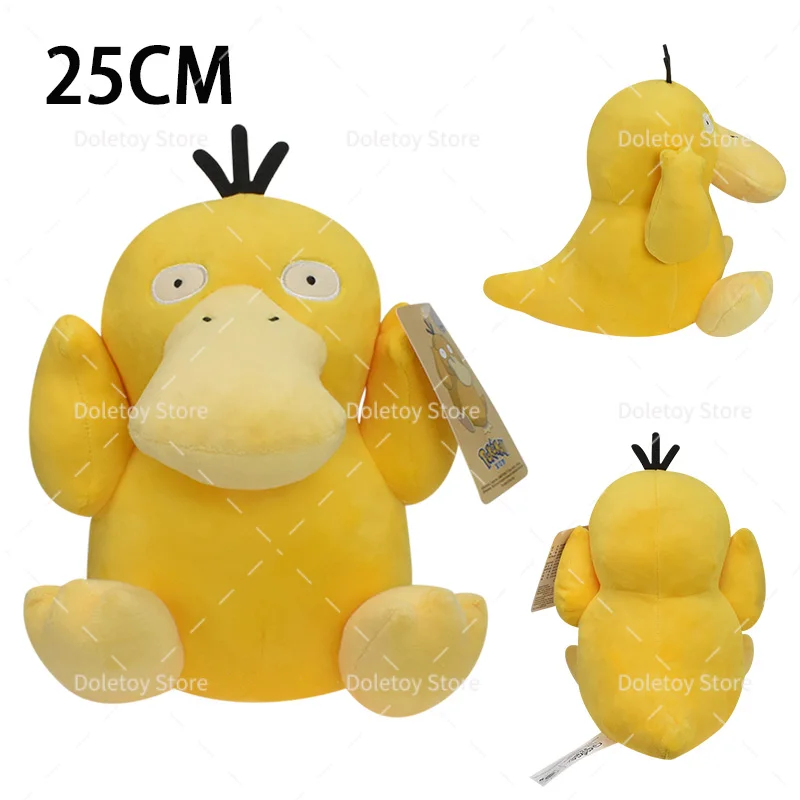 Pokemon Plush Toy Pikachu Togepi Psyduck Anime Figure Stuffed Doll Throw Pillow Baby Christmas Birthday Gift for Kids