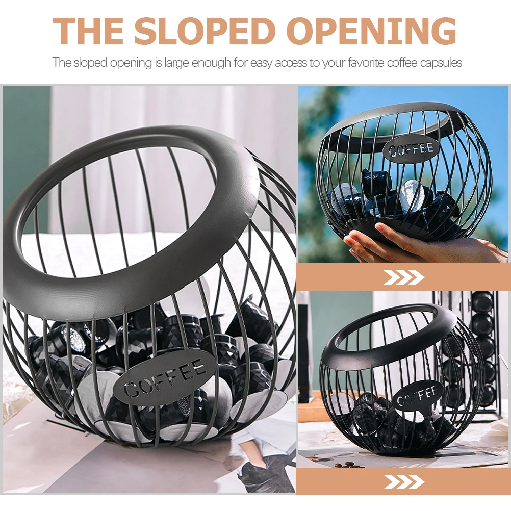 

Style Storage Rack For Fruit Basket Round Holder Storage Rack For Kitchen Coffee Bar Organizer
