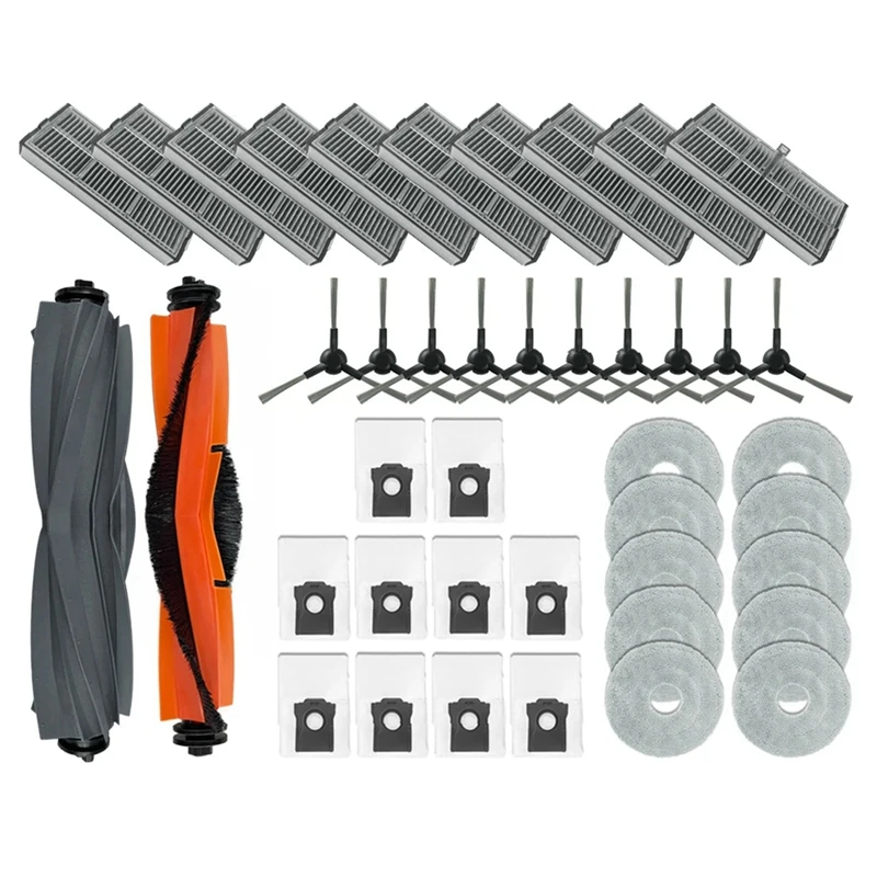 For Dreame L10s Pro Ultra Heat, X30 Ultra, X30 Pro Plus Kit Spare Parts Accessories Brush Filter Mop Cloth Dust Bag