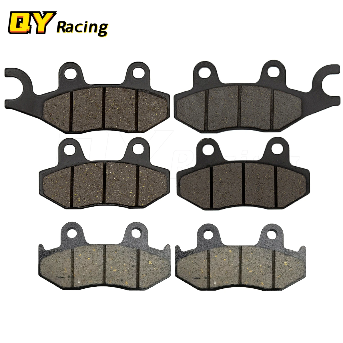 

Motorcycle Front & Rear Brake Pads for Yamaha YFZ450 YFZ 450 ATV YFZ450R YFZ 450R 06-15 YFM700 Raptor YFM 700 YFM 700R 2013-2018