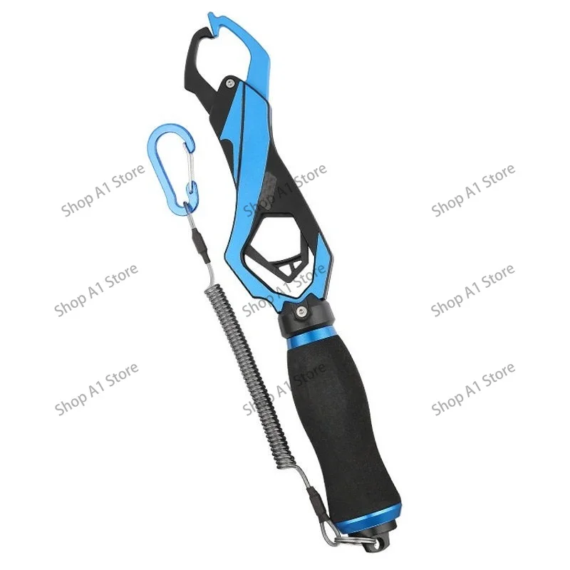 26KG Load-bearing Fish Controller With Weight Scale One Hand Operation Fishing Gripper Multifunctional Anti Slip Tool
