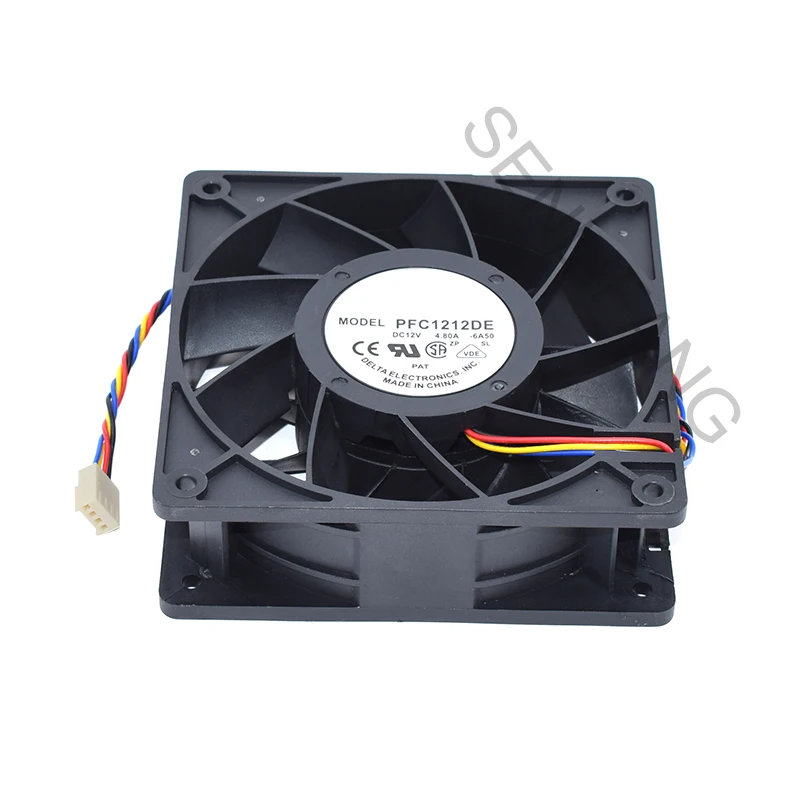 Ventilador de refrigeración para DELTA PFC1212DE, 4.80A, 120x120x38mm, nuevo